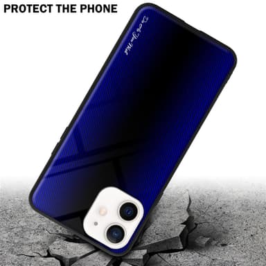 iPhone 12 MINI Deksel Case Cover (lilla)