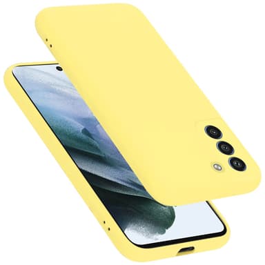 Samsung Galaxy S21 FE silikondeksel case (gul)