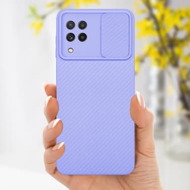 Deksel Samsung Galaxy A22 4G cover (lilla)