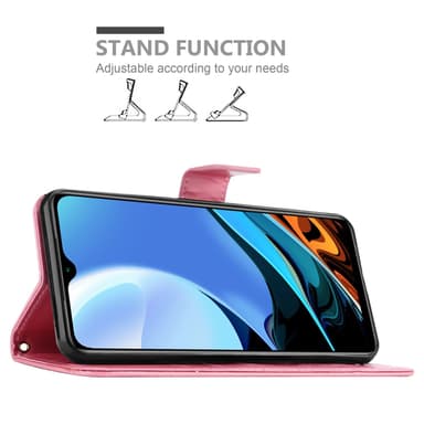 Xiaomi RedMi 9T / POCO M3 lommebokdeksel Blomster