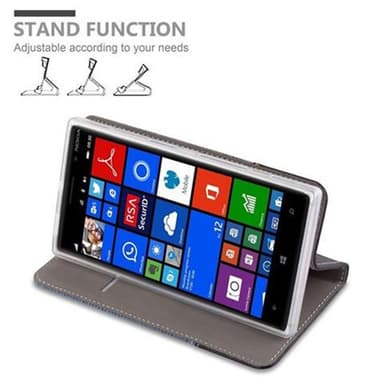 Nokia Lumia 830 lommebokdeksel etui (blå)