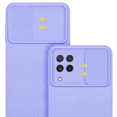 Deksel Samsung Galaxy A22 4G cover (lilla)