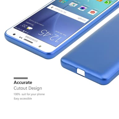 Deksel Samsung Galaxy J7 2015 Case Cover (blå)