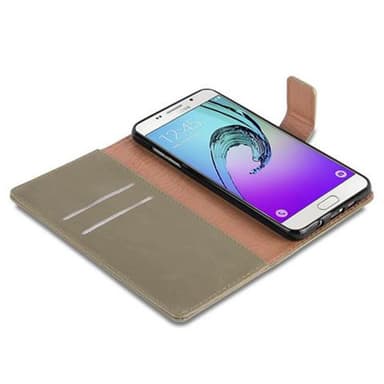 Samsung Galaxy A5 2016 lommebokdeksel etui (brun)