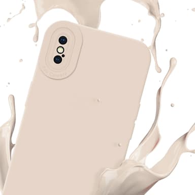 iPhone X / XS Deksel case (rosa)