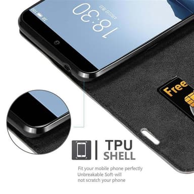 MEIZU 15 lommebokdeksel case (brun)