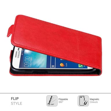 Samsung Galaxy S3 / S3 NEO deksel flip cover (rød)