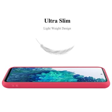 Deksel Samsung Galaxy S20 FE Silikon cover (rød)