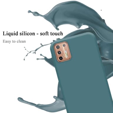 Motorola MOTO G9 PLUS silikondeksel case (Grønn)