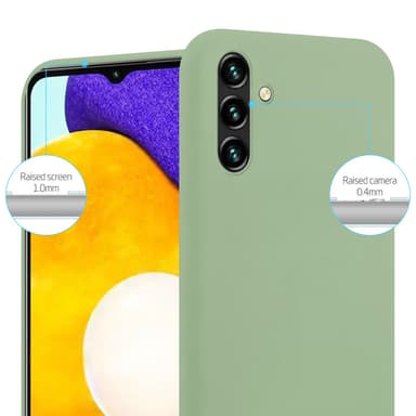 Deksel Samsung Galaxy A13 5G Silikon cover (grønn)