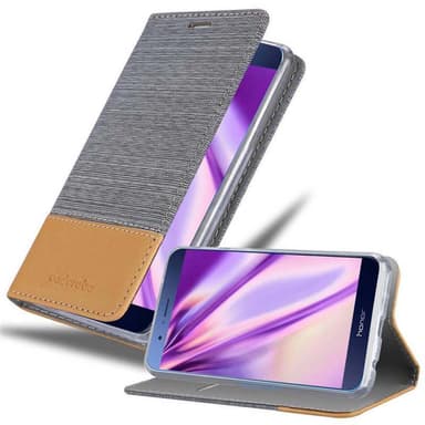 Honor V9 lommebokdeksel etui (grå)