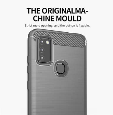 Deksel Samsung Galaxy M51 ultra slim (grå)