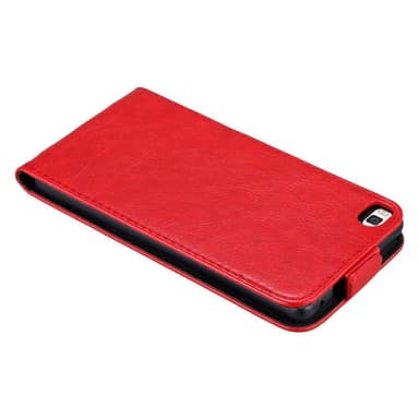 Huawei P8 deksel flip cover (rød)