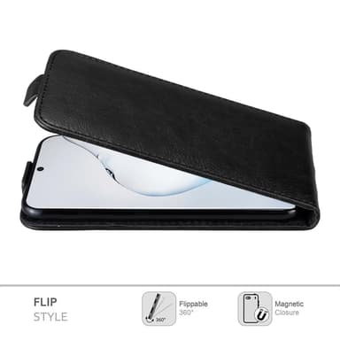 Samsung Galaxy NOTE 10 PLUS deksel flip cover (svart)
