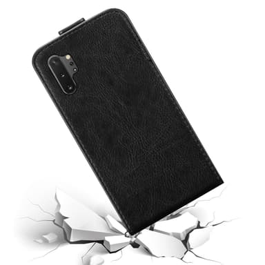 Samsung Galaxy NOTE 10 PLUS deksel flip cover (svart)