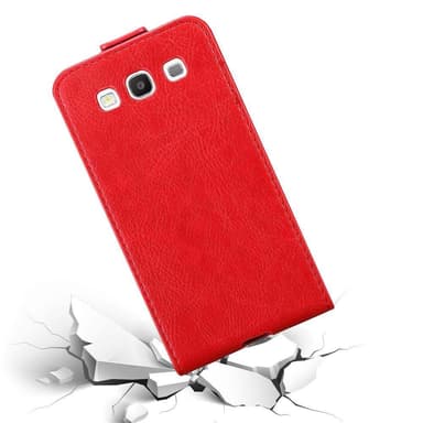 Samsung Galaxy S3 / S3 NEO deksel flip cover (rød)