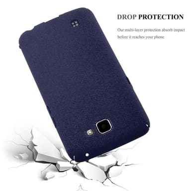 LG K4 2016 Hardt Deksel Cover (blå)