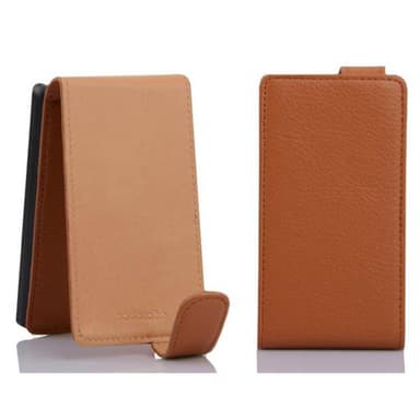 HTC Desire 300 Deksel Cover Etui (brun)