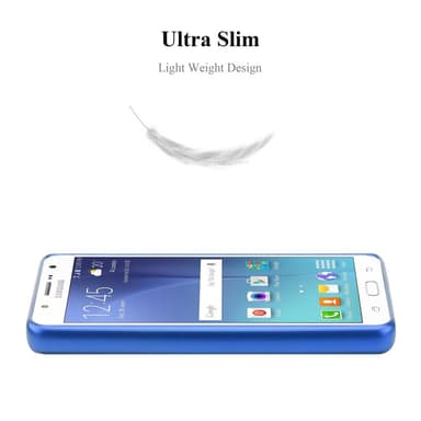 Deksel Samsung Galaxy J7 2015 Case Cover (blå)