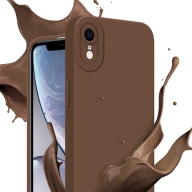 iPhone XR Deksel case (brun)