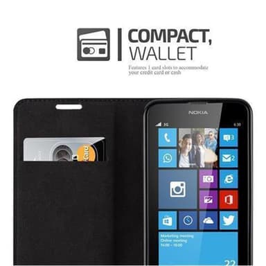 Nokia Lumia 630 / 635 lommebokdeksel case (turkis)