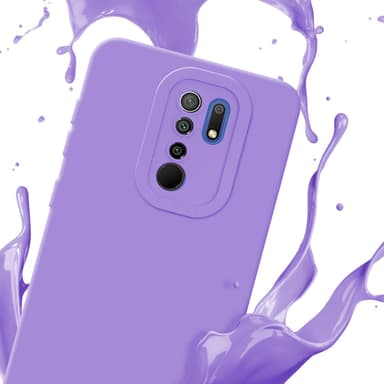 Xiaomi RedMi 9 Deksel case (lilla)