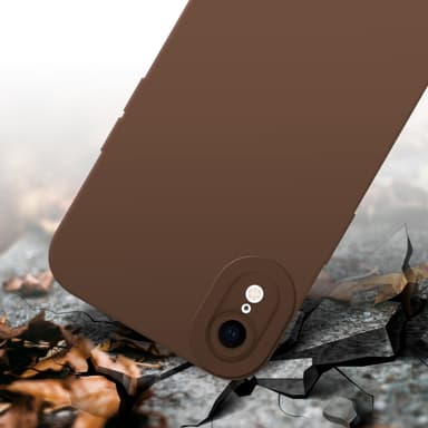 iPhone XR Deksel case (brun)