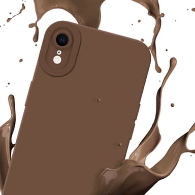 iPhone XR Deksel case (brun)