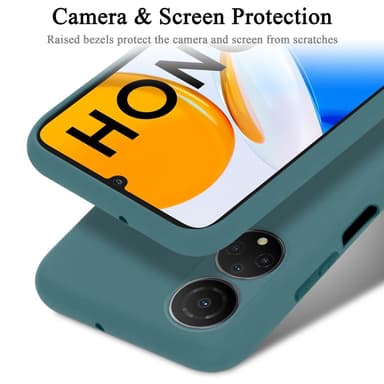 Honor X7 silikondeksel case (grønn)