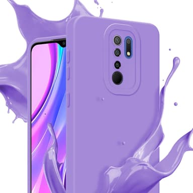 Xiaomi RedMi 9 Deksel case (lilla)