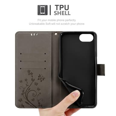 Huawei Y5 PRIME 2018 / Y5 2018 lommebokdeksel Blomster