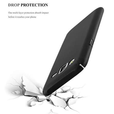 Deksel Samsung Galaxy J5 2015 Case Cover (svart)