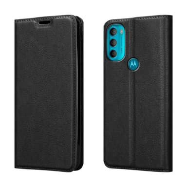 Motorola MOTO G71 5G lommebokdeksel case (svart)