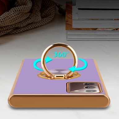 Samsung Galaxy NOTE 20 silikondeksel case (lilla)