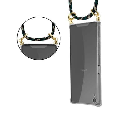 Sony Xperia XA Deksel med Halskjede (brun)