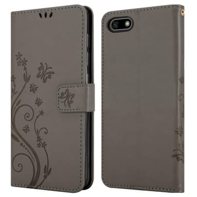 Huawei Y5 PRIME 2018 / Y5 2018 lommebokdeksel Blomster
