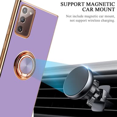 Samsung Galaxy NOTE 20 silikondeksel case (lilla)