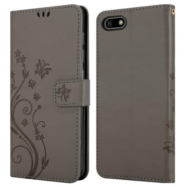 Huawei Y5 PRIME 2018 / Y5 2018 lommebokdeksel Blomster