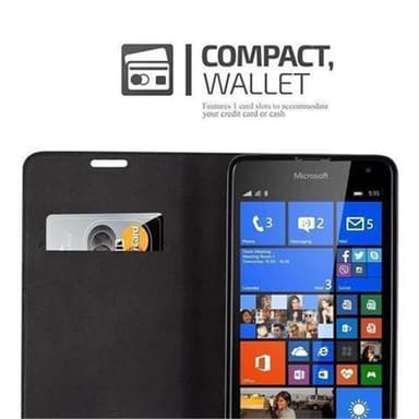 Nokia Lumia 535 lommebokdeksel case (turkis)
