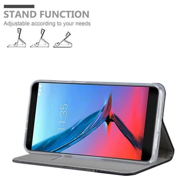 ZTE Blade V9 lommebokdeksel etui (grå)