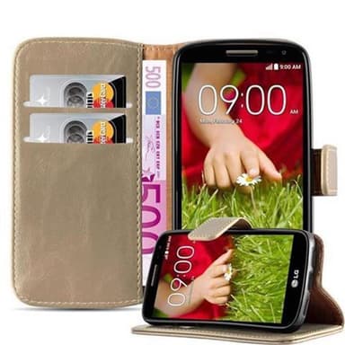 LG G2 MINI lommebokdeksel etui (brun)