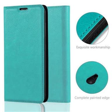 Nokia Lumia 535 lommebokdeksel case (turkis)