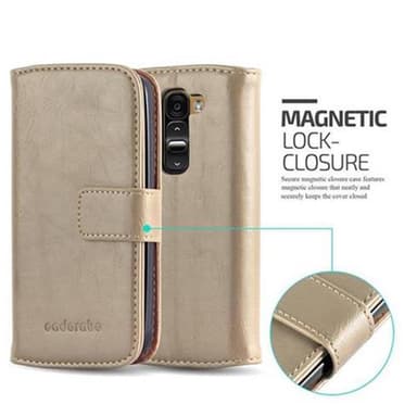 LG G2 MINI lommebokdeksel etui (brun)