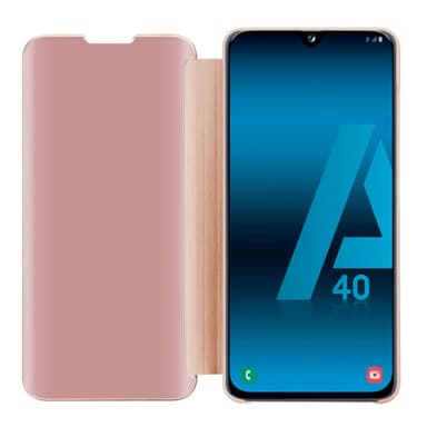 Samsung Galaxy A40 lommebokdeksel etui (rosa)