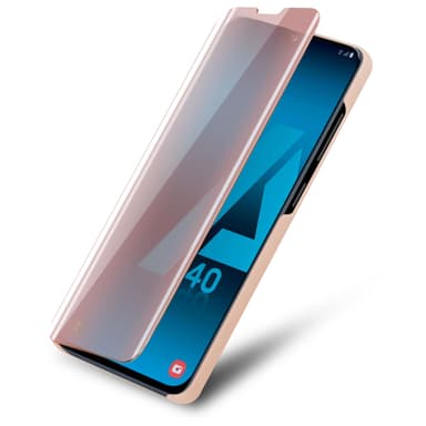 Samsung Galaxy A40 lommebokdeksel etui (rosa)