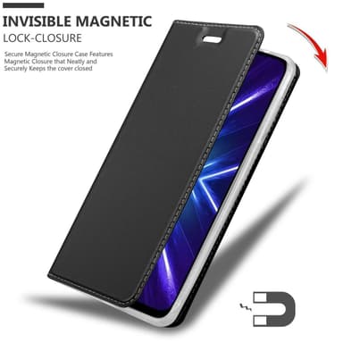 Honor 9X lommebokdeksel etui (svart)