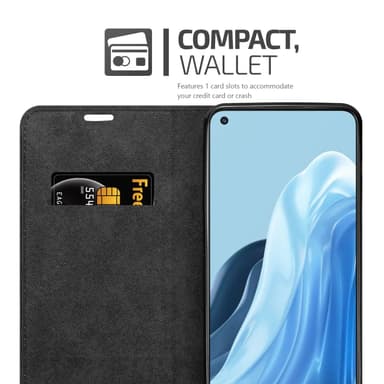 Oppo FIND X5 LITE / Reno7 5G lommebokdeksel case (rød)