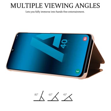 Samsung Galaxy A40 lommebokdeksel etui (rosa)