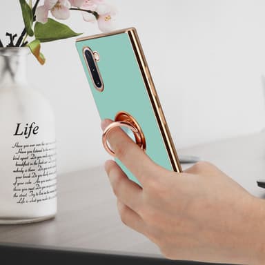 Samsung Galaxy NOTE 10 silikondeksel case (turkis)