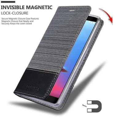 ZTE Blade V9 lommebokdeksel etui (grå)